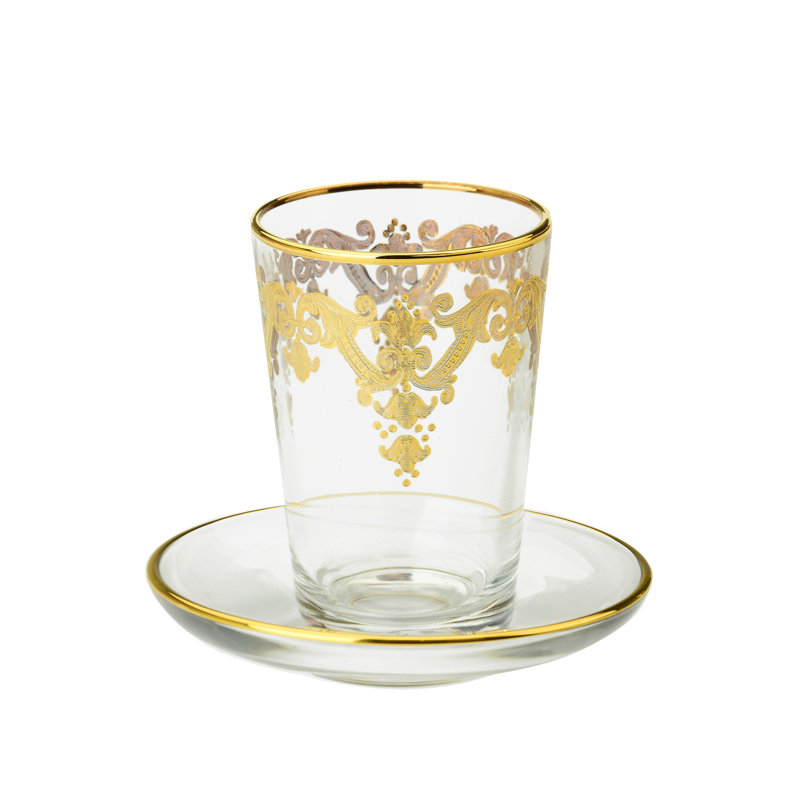 Ensemble de & soucoupes tasse à thé
