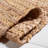 Vintage Leather Flat Weave Recycled Leather/Cotton Solid Color Rug in Brown-204762047