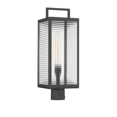 Edgewood 21.5" High 1-Light Outdoor Post Mount