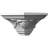 3 1/4"H x 3 3/4"D Corner Mounding