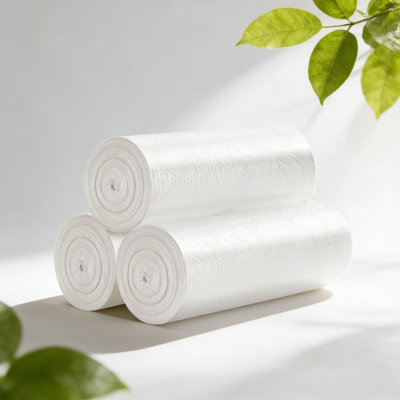 Petits sacs poubelle transparents résistants aux fuites de 4 à 6 gallons, 1000 sacs pour salle de bain, cuisine, bureau et petites poubelles