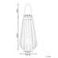 MATETSI 58cm Integrated LED Outdoor Lantern