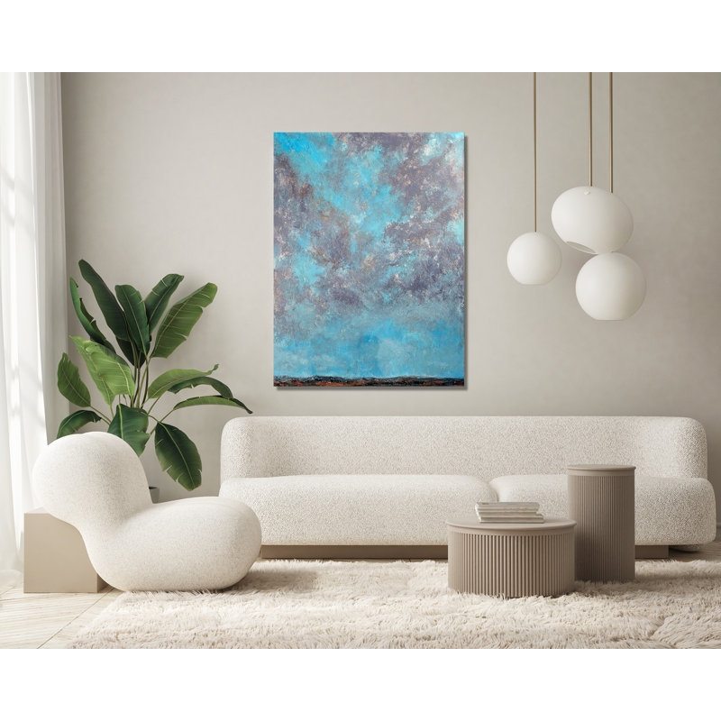 Big Sky - Artist Enhanced Canvas Print, 48" H x 36" W x 1.5" D, Wrapped Canvas