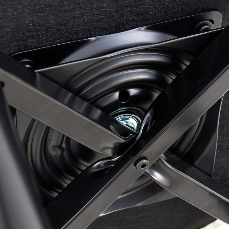 Chaise de bar rotative à 360 °, chaise de bar rembourrée confortable en polyuréthane moderne avec pieds en métal