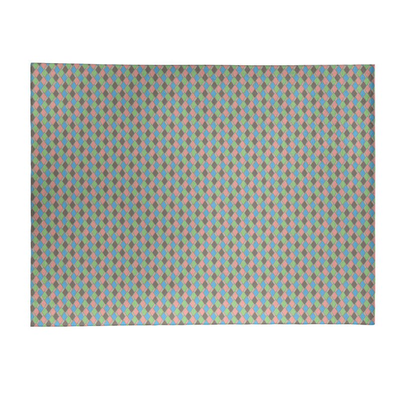 Chenille Geometric Indoor Rug, Rectangle 2' x 3'