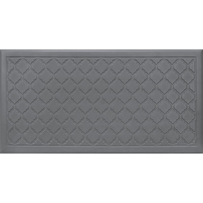 Antunez Quatrefoil Gray