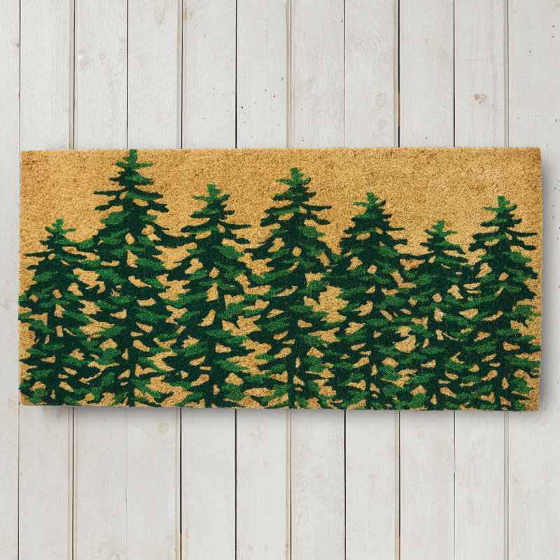 Pine Forest Doormat 20x40