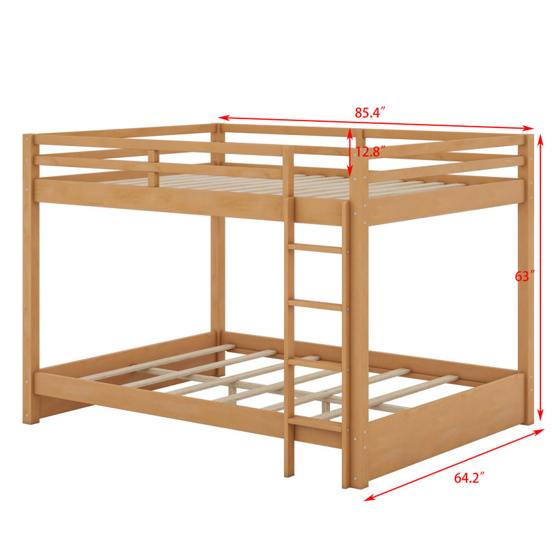 Bunk Bed With Ladder, Wood