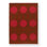 Habitat Festival Hand Tufted Polka Dots Area Rug in Red/Dark Brown