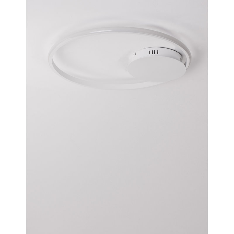 LED Flush Mount, White