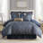 Brennigan Polyester Sateen Jacquard Comforter-96068091