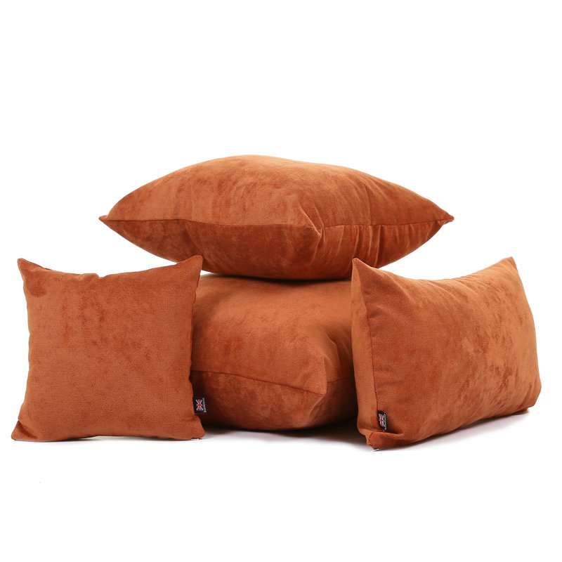 Minerville Square Cushion, Medium, Orange