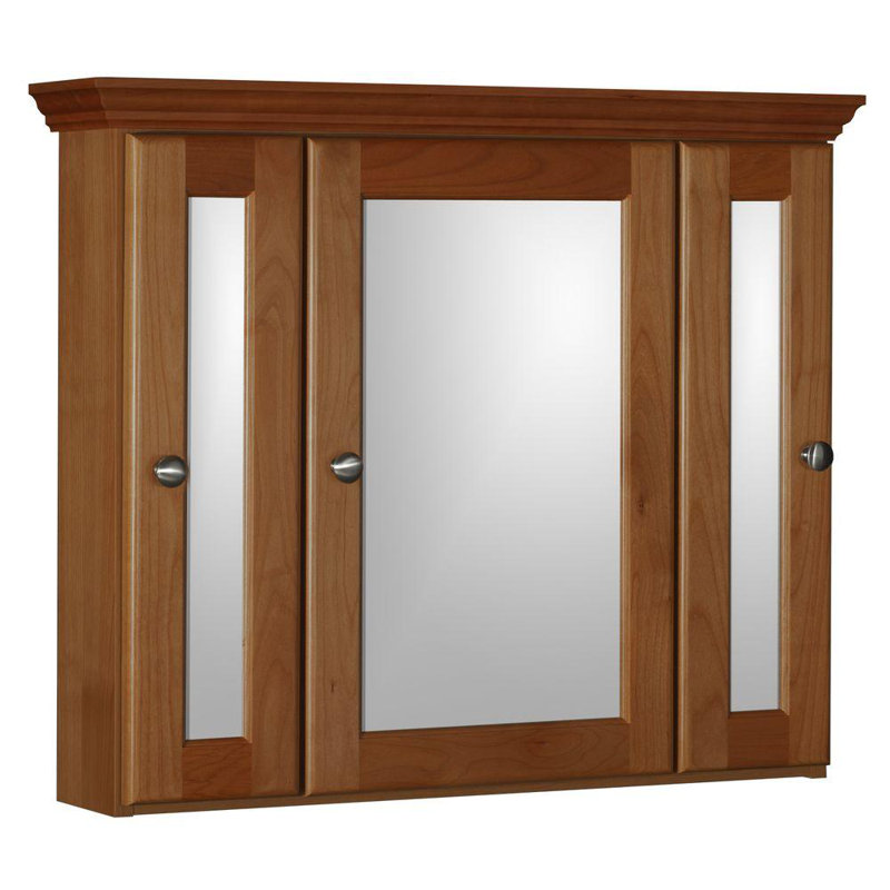 Armoire à pharmacie à fixation murale Simplicity, H 27 po x l 30 po x P 6,5 po, Aulne moyen