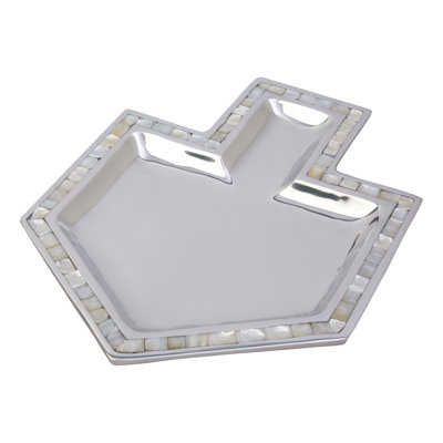 Plateau en aluminium dreidel