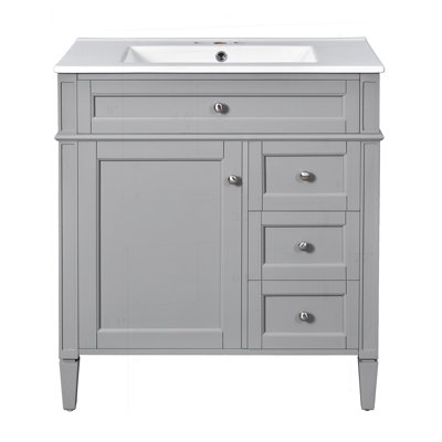 Meuble-lavabo 30 po avec lavabo supérieur