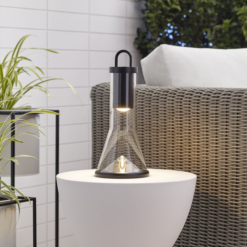 Kandella Accent Rechargeable Table Lamp, Matte White