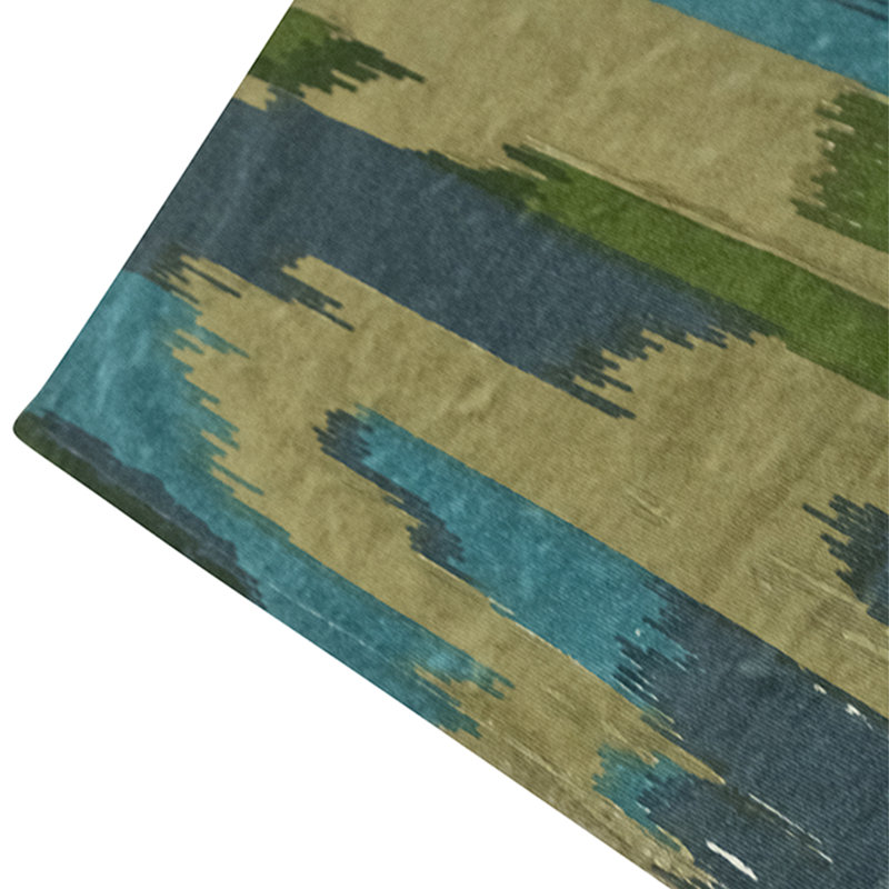 Flatweave Wool Ikat Indoor Rug