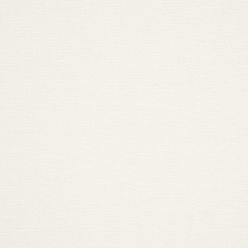 Schumacher x Patterson Flynn Linen Plissé Wallpaper, Ivory