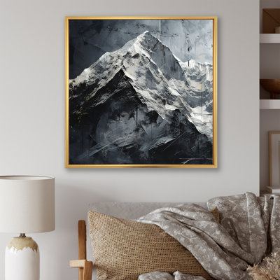 Snowy Mountain Peak sur toile