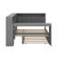 Fauteuil d'appoint simple pivotant en velours 40,2 "avec repose-pieds-1803703257