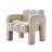 Practical Single Chair, Wide Upholstered Accent Chair-217399488