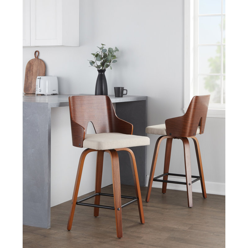Tabouret de comptoir pivotant 26 po Betuel