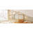 Full Size Wood Bed House Bed Frame With Fence, For Kids, Teens, Natural-22011544-22011549
