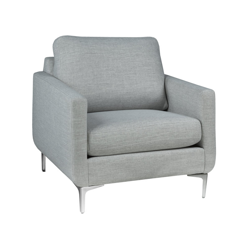 Fauteuil en velours 33 po Spofford