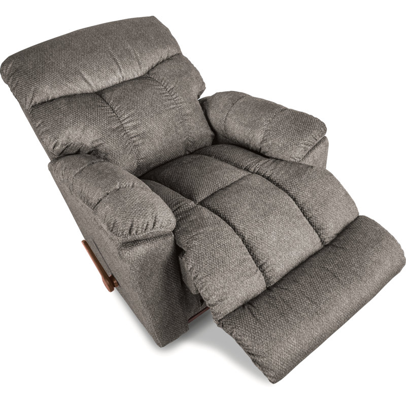 Fauteuil inclinable manuel à bascule Morrison, Microfibre Seamount Silver Performance, Manuel
