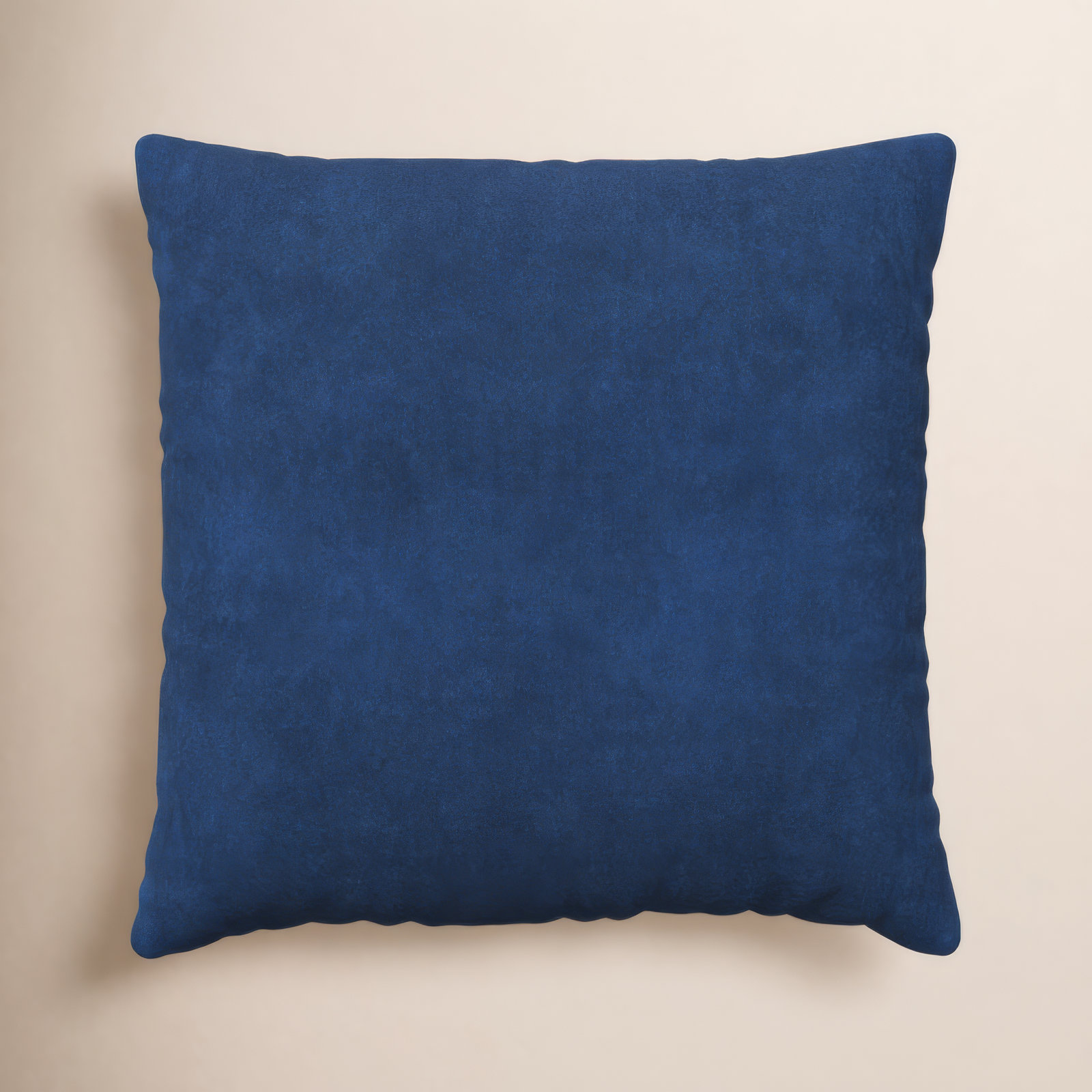 Rainier Cotton Throw Pillow, Dark Blue, 18" x 18", Pillow Cover Only - No Insert