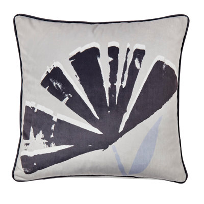 Floral Square Throw Pillow Cover