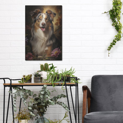 Art mural en métal Winston Porter «Dog Fairy Tale 4» par Momart