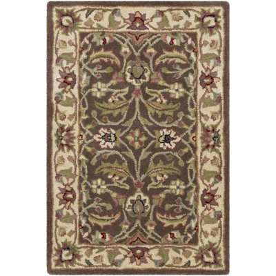 Arnedra Hand Tufted Wool Oriental Indoor Rug