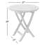 Bahama Outdoor Round Teak Bistro Table
