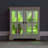 LED Curio Display Cabinet With Adjustable Shelves, Retro Design Quality Showcase For Home Decor And Organization-605095396