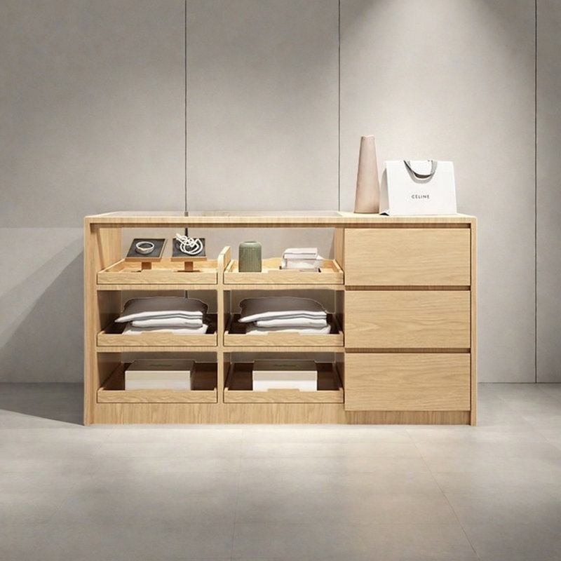 Armoire pour îlot central Log Log, H 39,37 po x l 70,86 po x P 23,62 po