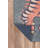 Opus Decorative Woven Based Orange Green Tiger Patterned Carpet-338375578
