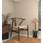 Chaise en bois massif Gunnur-1718498320