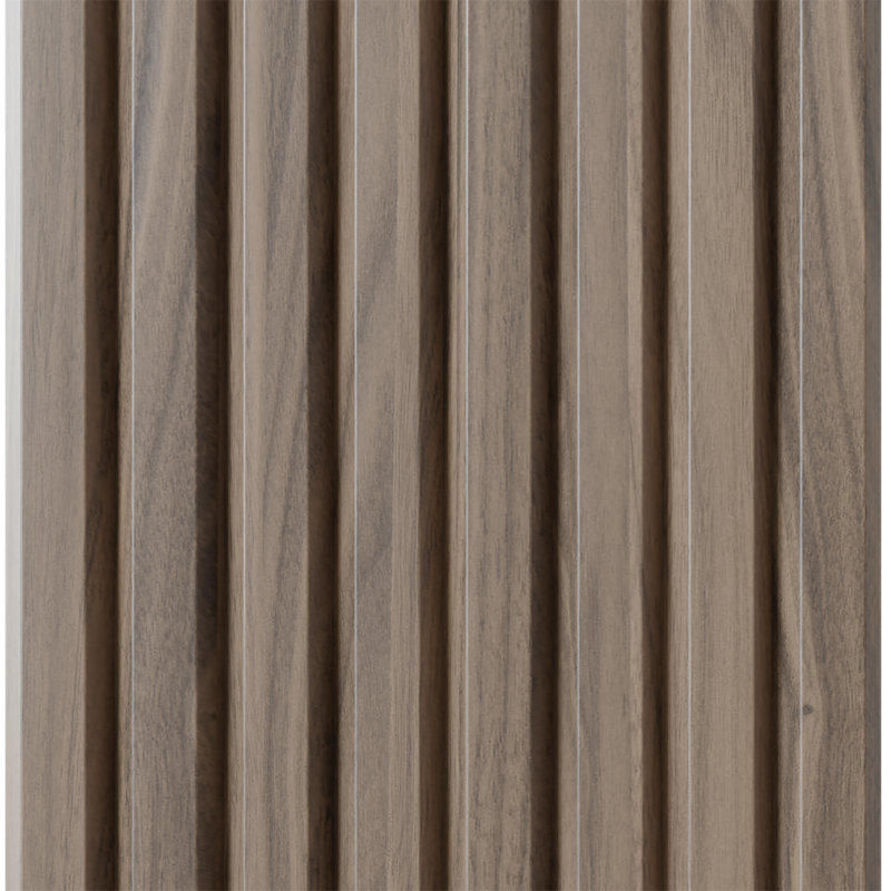 Tambour à lattes biseautées de 1-1 / 2 po de hauteur - Noyer (l 12 po x L 48 po), Noyer naturel