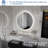 Alakay Glass Flat Wall Mirror