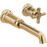 Invari® Single-Handle Wall-Mount Lavatory Faucet - Less Handle