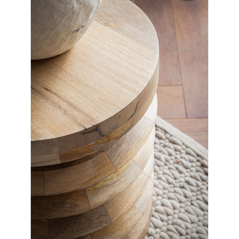 Solid Wood End Table