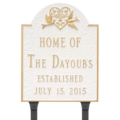 Metal Animals Memorial Plaque/Stone
