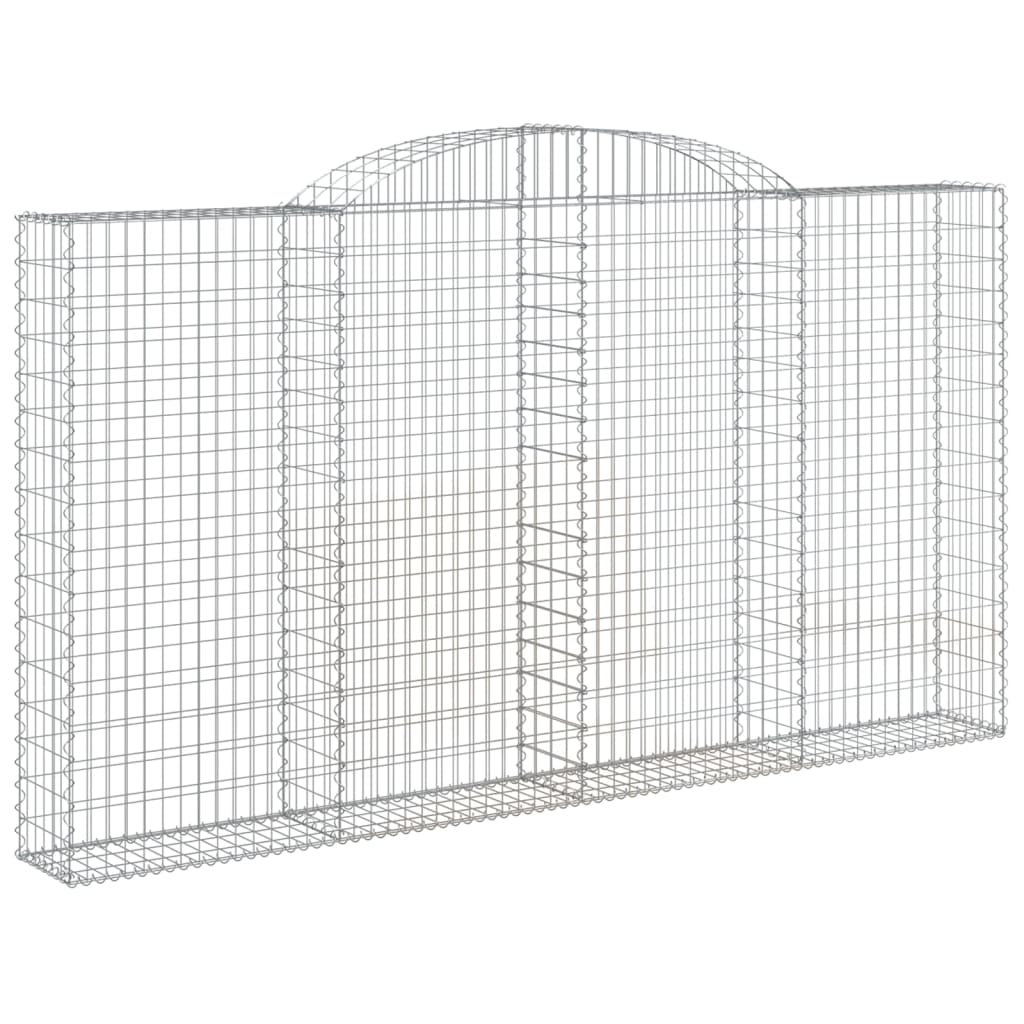 Briceida Silver Galvanised Iron Gabion Baskets