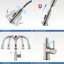 Robinet de cuisine à poignée simple Casa KIBI avec accessoires-48024387-41659798