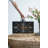Decorative Black And Gold Gear Table Clock
