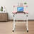 Kulig Height Adjustable Standing Desk with USB Interfaces And US Standard Sockets