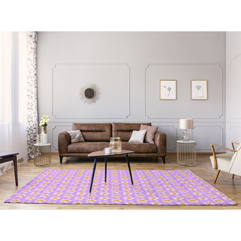 Tapis mauve Koi, Rectangle 8 pi x 10 pi