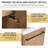  Ilkar 18'' Wall Mounted Single Bathroom Vanity With Ceramic Vanity Top-841258505