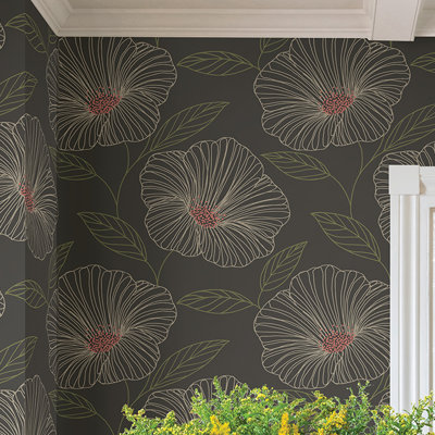 Mistral Mythic Floral Wallpaper Sample